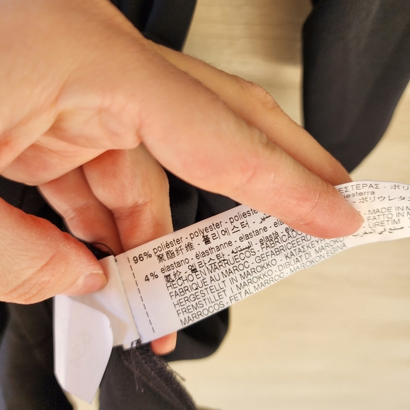 Zara black wrap suit romper size S - Picture 7 of 10